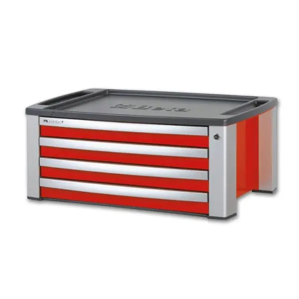 Beta Tools (Article# C39T-R) Portable Tool Chest with 4 Drawers - Red - BT 39000103 Beta Tools