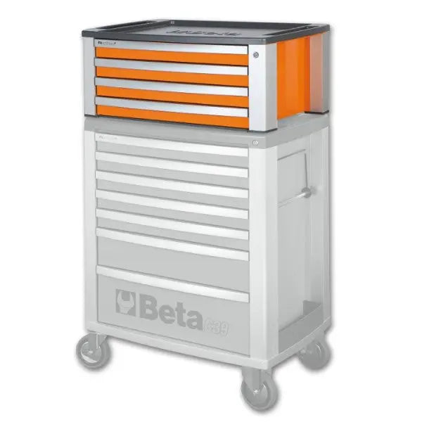 Beta Tools (Article# C39T-R) Portable Tool Chest with 4 Drawers - Red - BT 39000103 Beta Tools