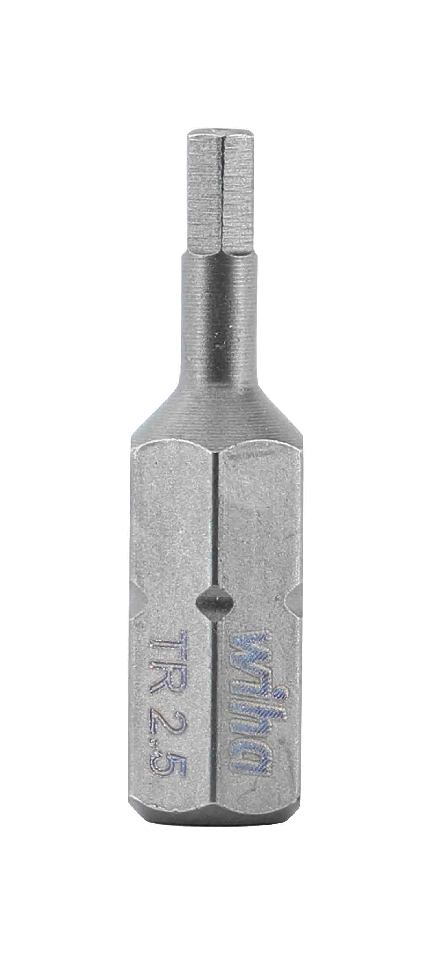 Wiha 71941, Security Hex Insert Bit 2.5 x 25mm Wiha