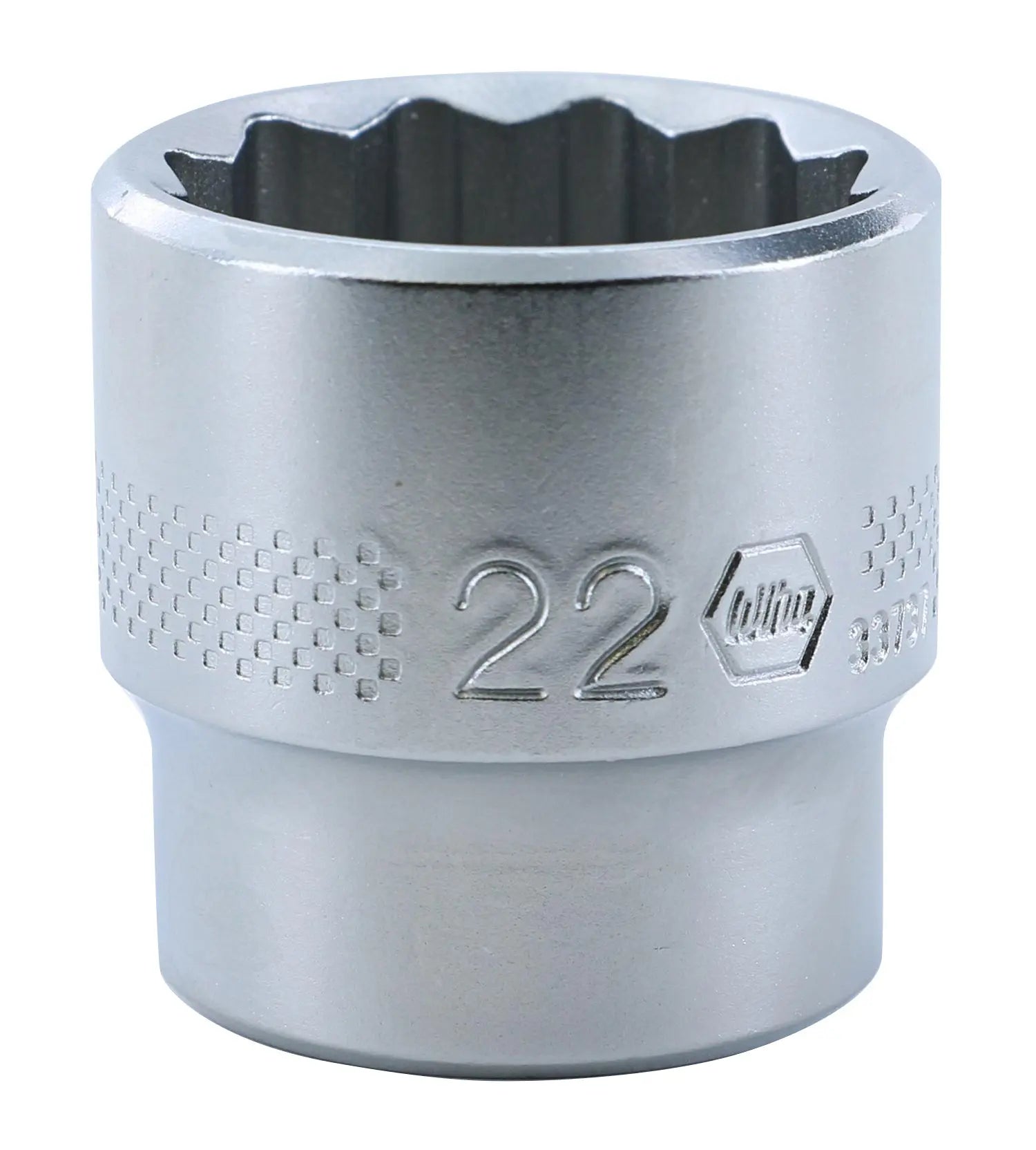 Wiha 33737, 3/8" Drive Socket, 12 Point, 22.0mm Wiha