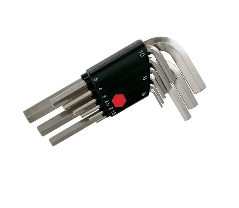 Wiha 35191, Hex L-Key Short Arm Metric 9 Pc. Set Wiha