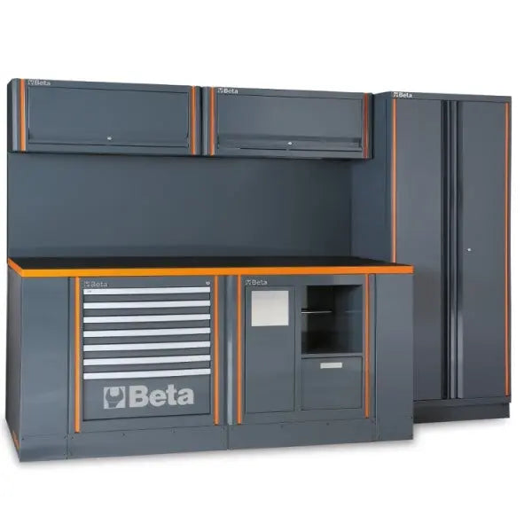 Beta Tools (Article# C55AB) Modular Tool Storage and Workshop Equipment Combination - BT 55000020 Beta Tools