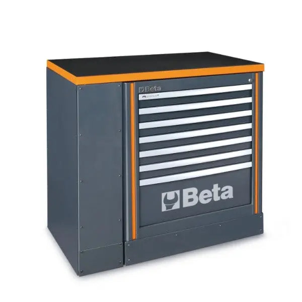 Beta Tools (Article# C55BO/1) Tool Cabinet with Workbench - Orange - BT 55000090 Beta Tools