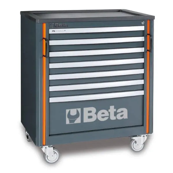 Beta Tools (Article# C55C7) Mobile Roller Cabinet with 7 Drawers for Workshop Equipment Combination - BT 55000201 Beta Tools