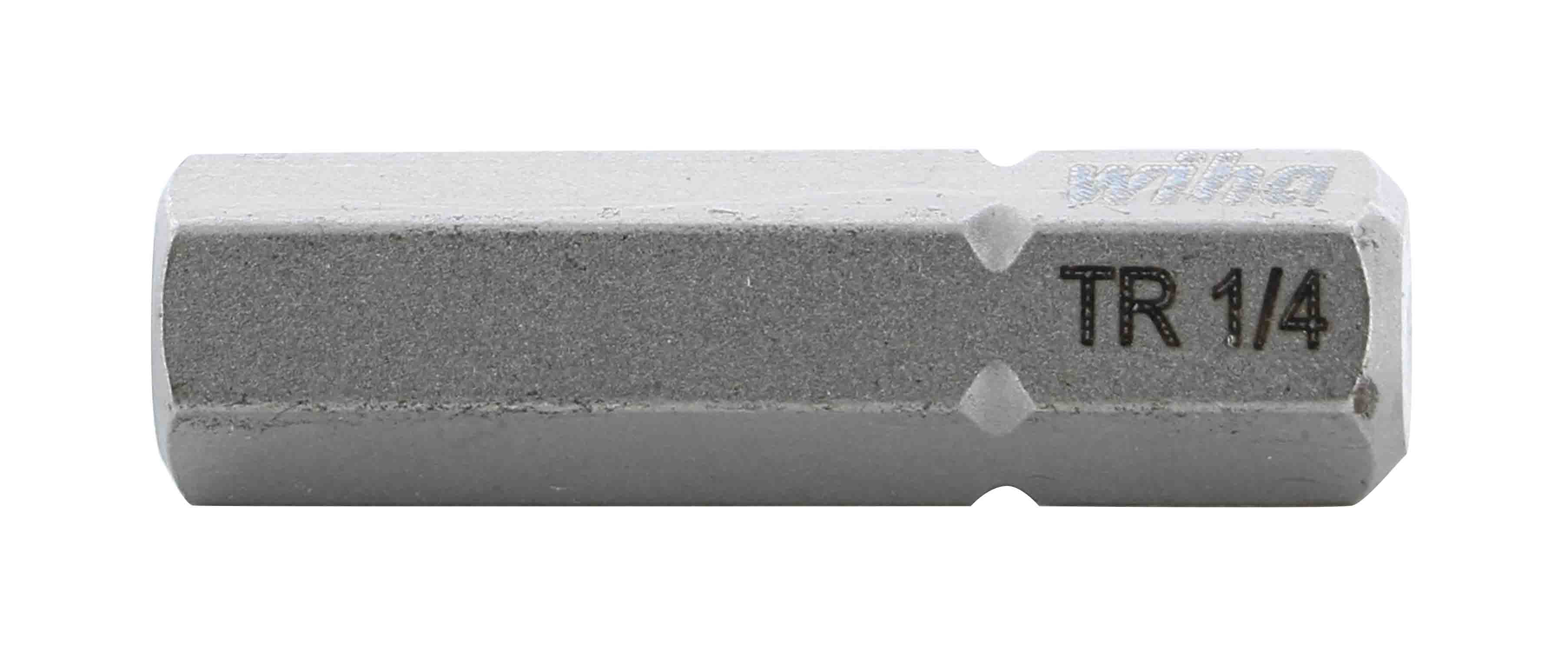 Wiha 71960, Security Hex Insert Bit 1/4" x 25mm Wiha