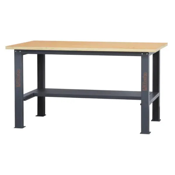 Beta Tools (Article# C58BC-W1,6) Simple Workbench with Wood Worktop, 1.6 m Long - BT 058000601 