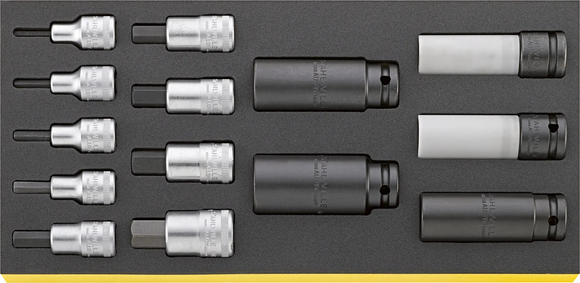 Stahlwille Set of 264 Workshop Tool for Mercedes-Benz Trucks with TCS Insert - ST 97830209 Stahlwille