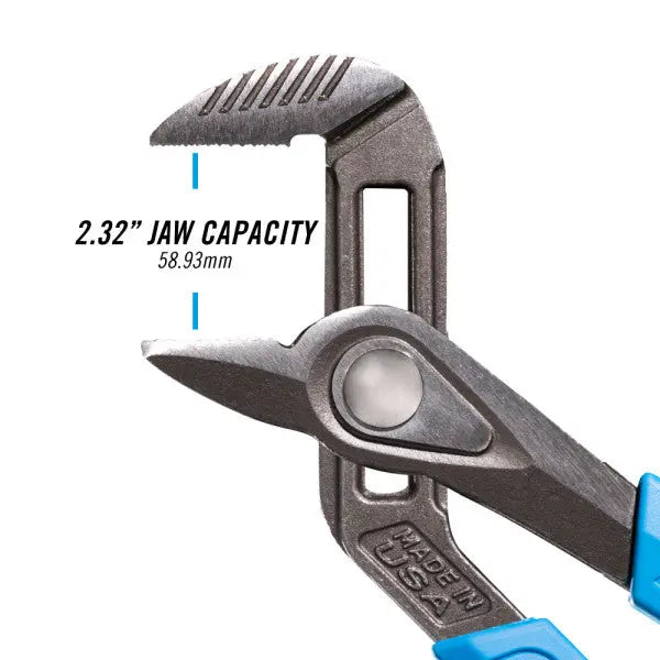 Channellock Speedgrip Straight Jaw Tongue and Groove Plier, 12.05 in - CL 440X Channellock