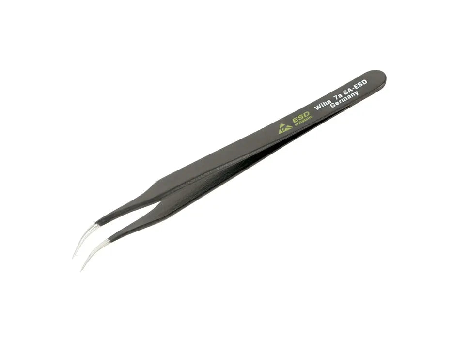 Wiha 44510, ESD Safe Tweezers 7a SA - 120mm Wiha