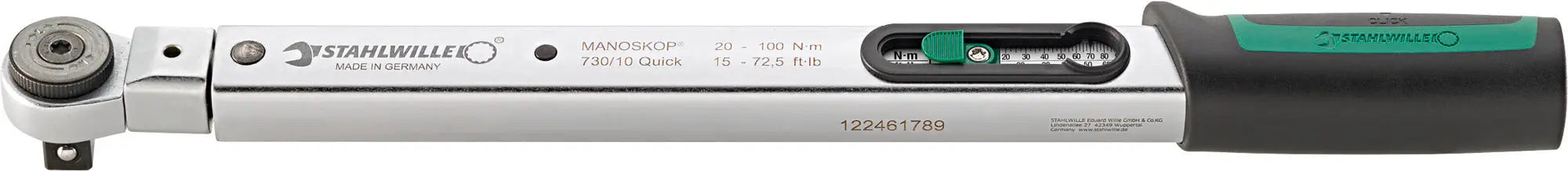 Stahlwille MANOSKOP Torque Wrench, 10 - ST 96504010 Stahlwille