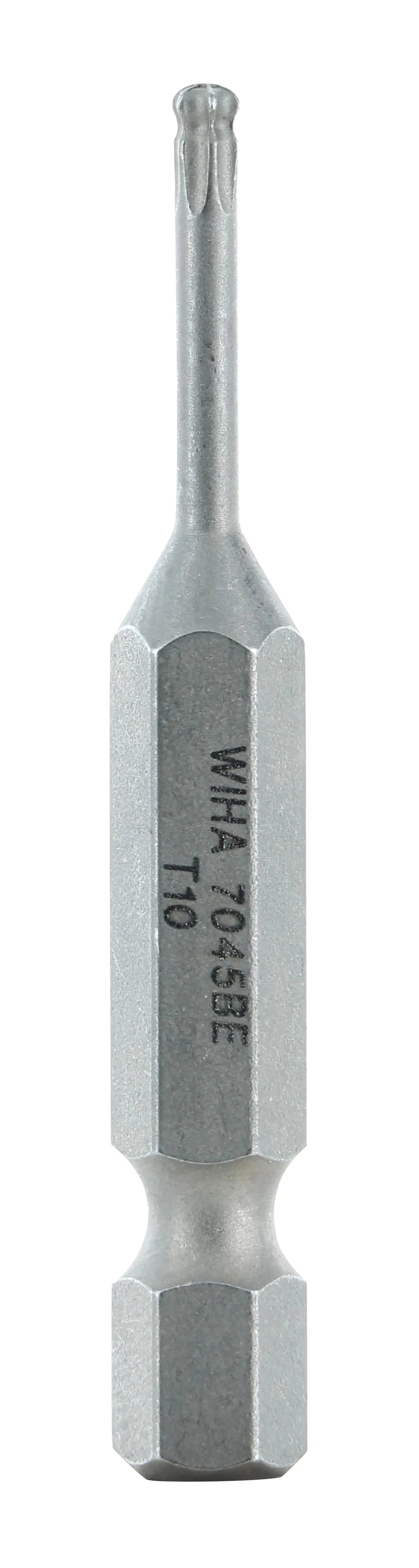 Wiha 74526, TORX® Ball End Power Bit T10 x 50mm Wiha