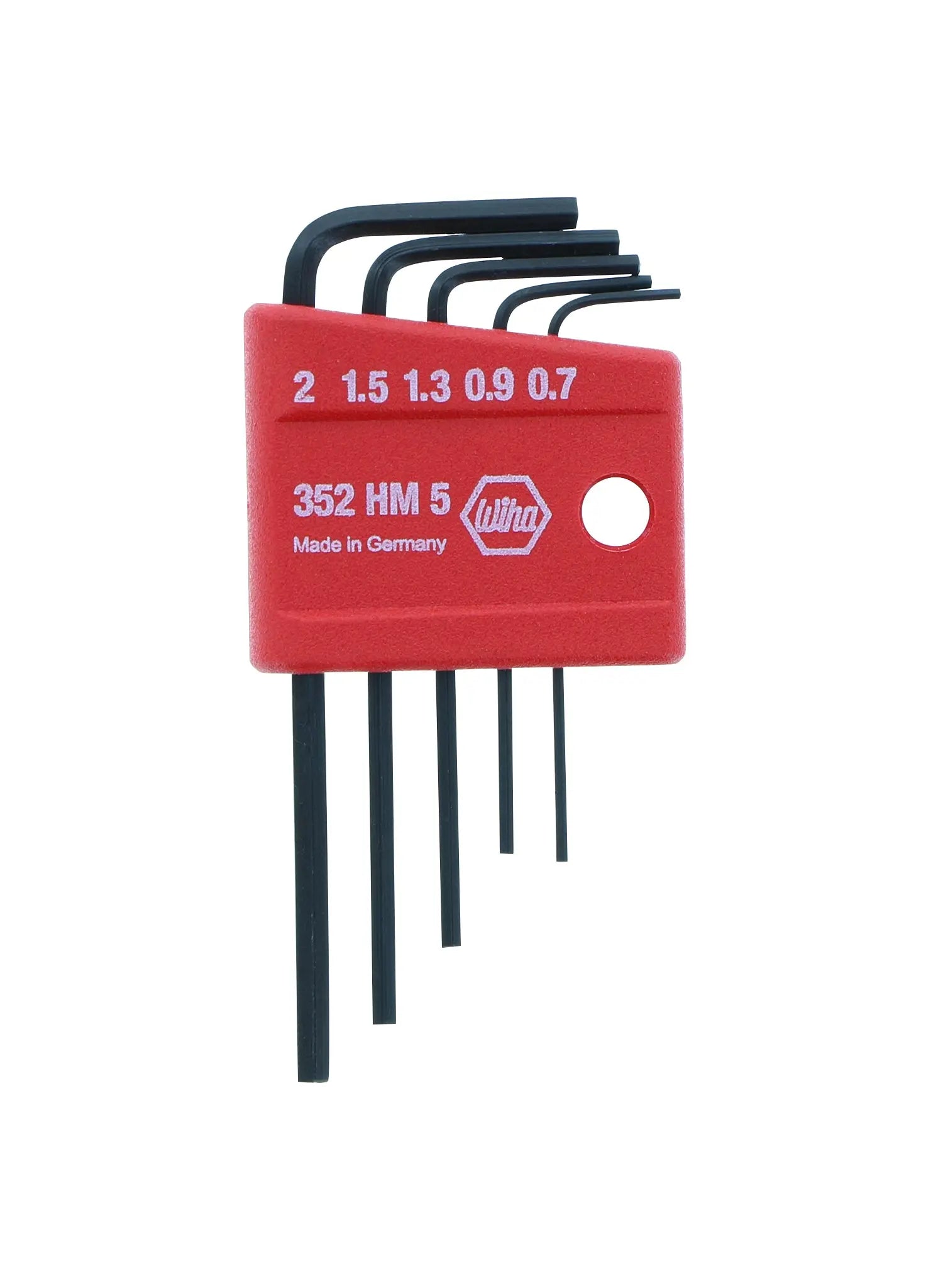 Wiha 35392, Mini Hex Metric L-Key Short Arm Set Wiha