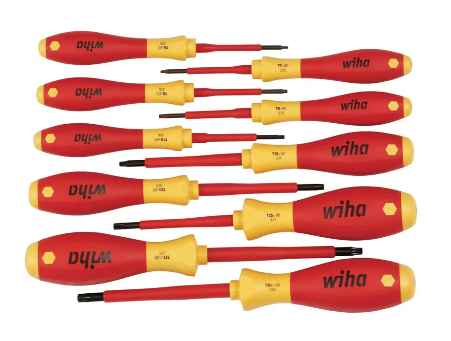 Wiha 32592, Insulated TORX® Screwdriver 10 Pc. Set Wiha
