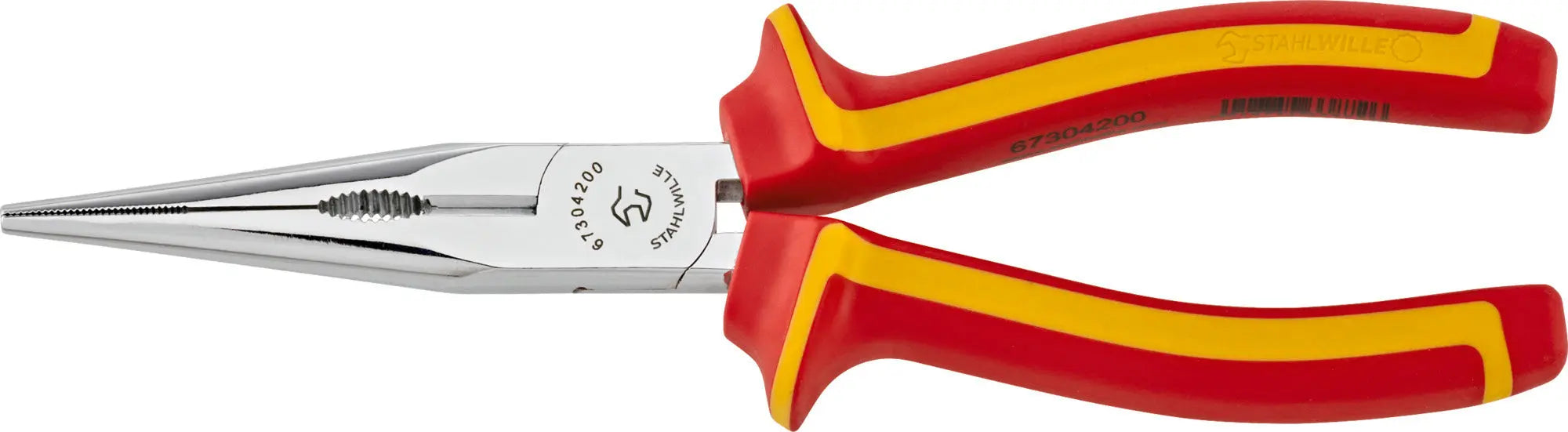 Stahlwille VDE Straight Telephone Plier, 5mm Center Width - ST 67304200 Stahlwille