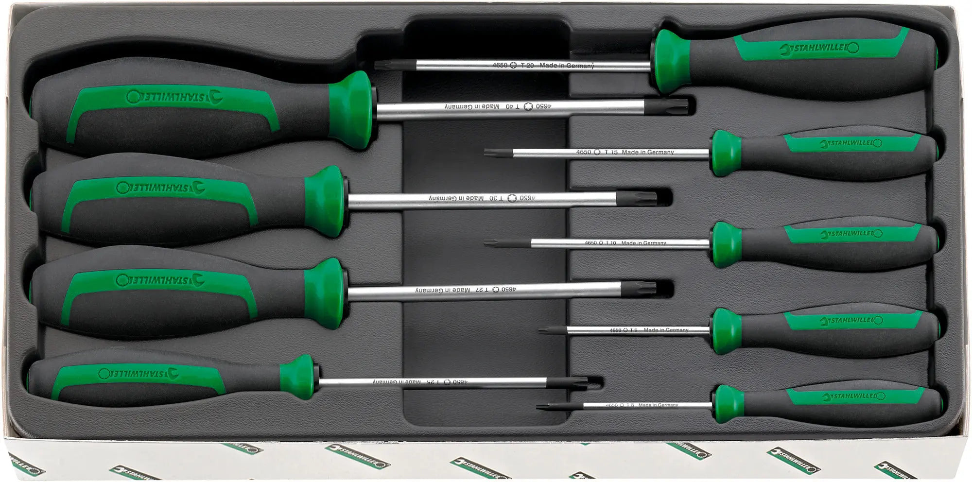 Stahlwille Set of 9 Drall+ Torx Screwdriver - ST 96469415 Stahlwille