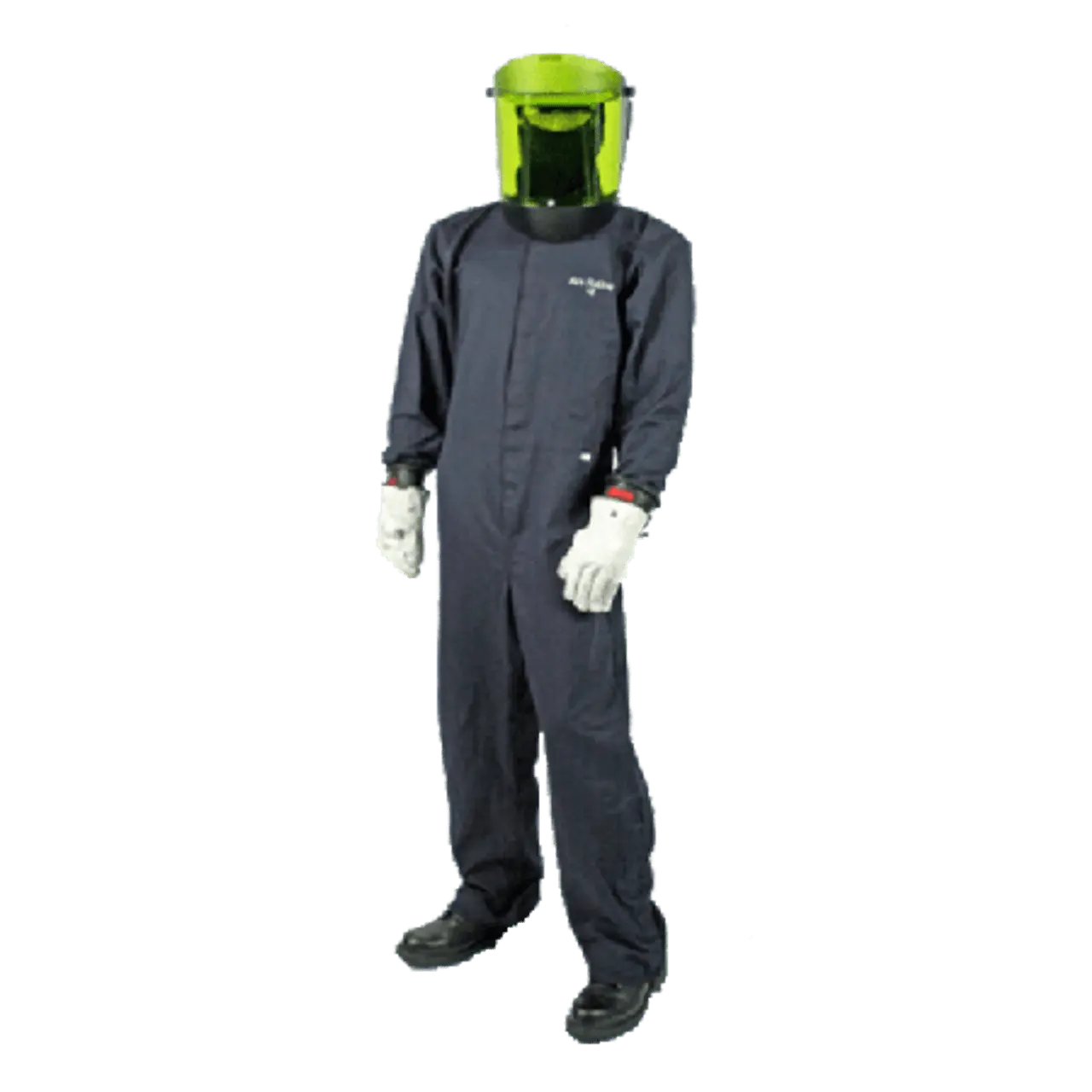 Cementex Arc Flash Rated Task Wear FR Treated Cotton Coverall, 12 Calories, Medium - CCVL12-M Cementex