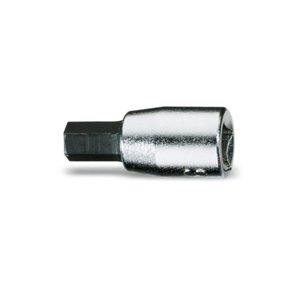 Beta Tools (Article# 900PE-AS 1/4) 1/4 in, 1/4 in Drive Hexagon Bit Socket, Chrome-Plated, Burnished Inserts - BT 9000525 Beta Tools
