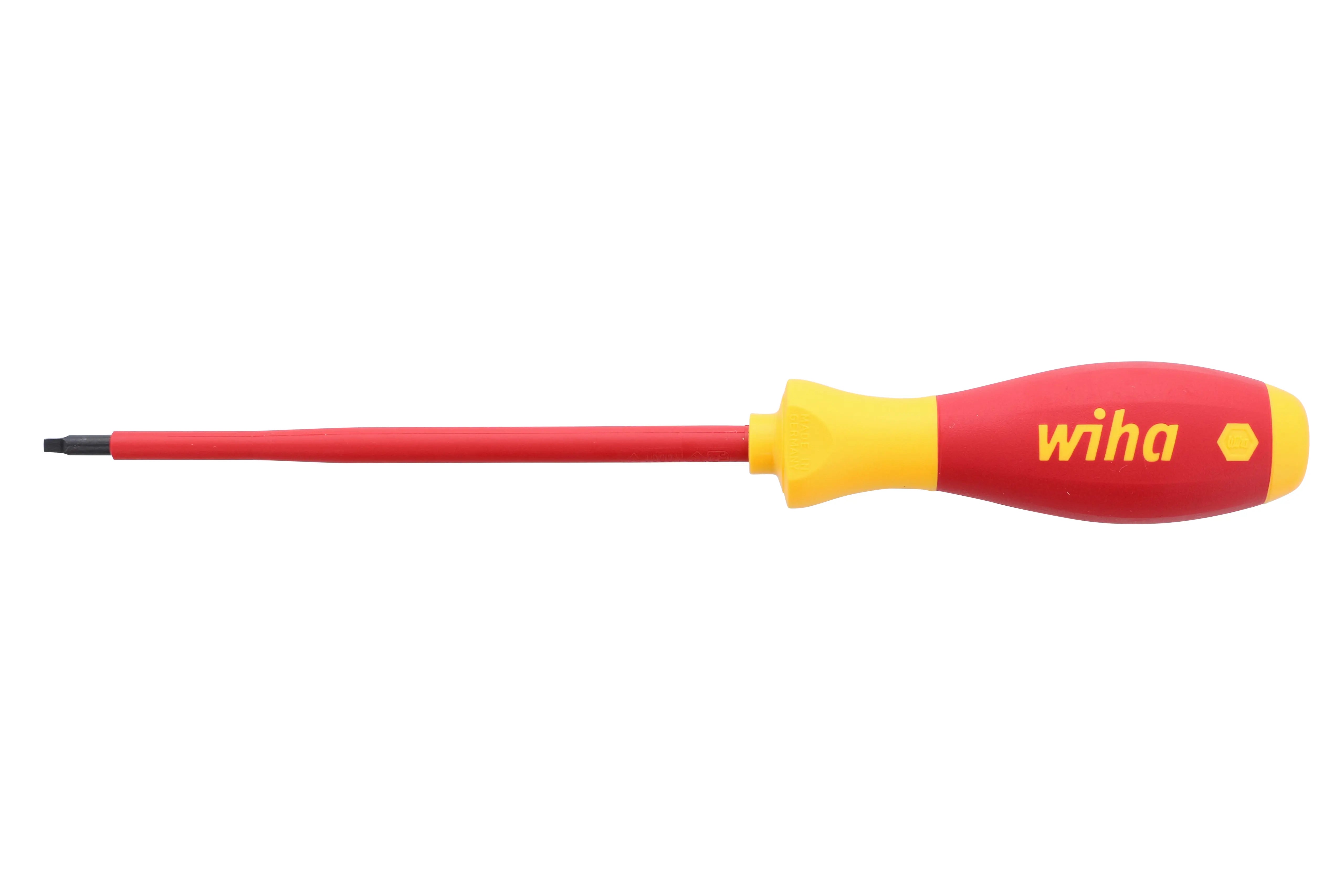 Wiha 35812, Insulated Square Tip Screwdriver #2 Wiha