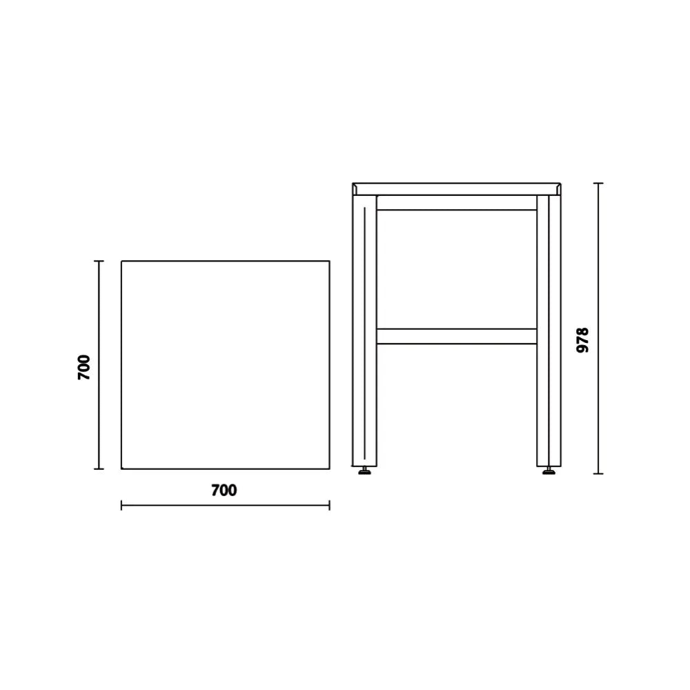Beta Tools (Article# C55KAI G) Corner Worktop for Workshop Equipment Combination - Gray - BT 55000385 Beta Tools
