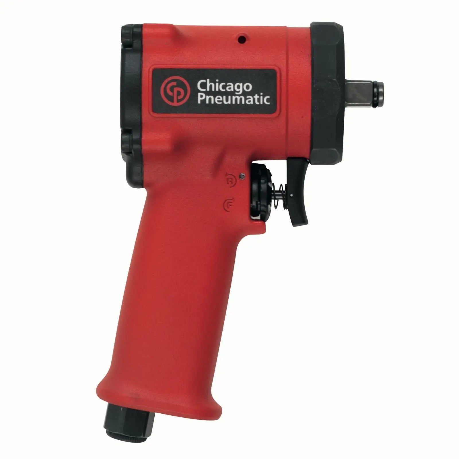 Chicago Pneumatic CP7737 - 1/2 Inch Angle Air Impact Wrench, Pistol Handle, Max Torque Reverse Output 221 ft. lbf / 300 Nm, 9000 RPM, Single Hammer 8941077370 Chicago Pneumatic