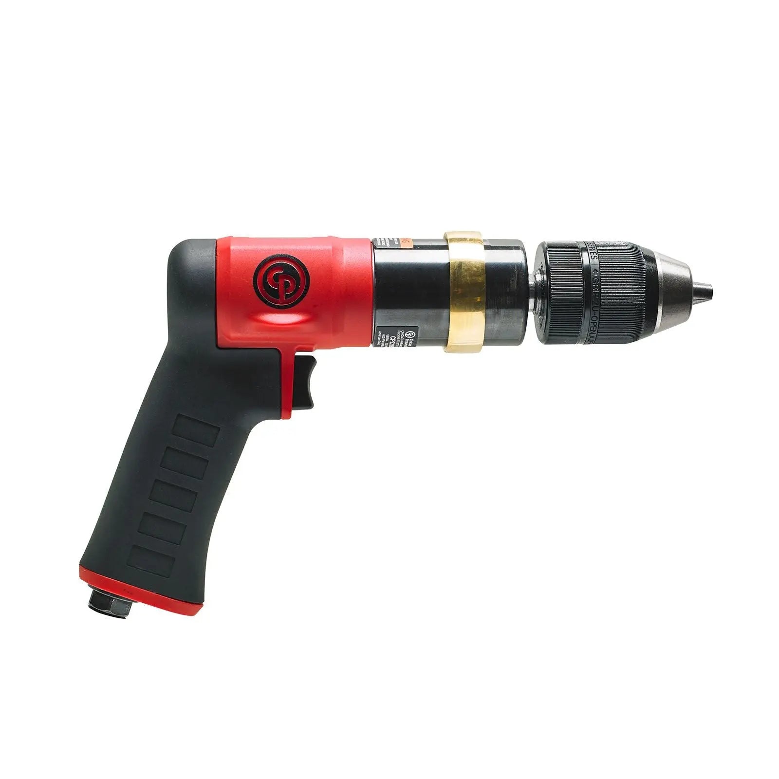 Chicago Pneumatic CP9288C - 1/2 Inch (13 mm) Air Drill, Keyless Chuck, Pistol Handle, 0.48 HP / 360 W, Stall Torque 16.2 ft. lbf / 22 Nm - 600 RPM 8941092880 Chicago Pneumatic