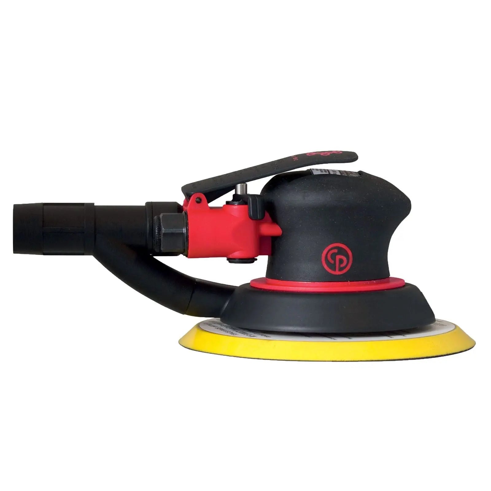 Chicago Pneumatic CP7215SVE - 6 Inch (150 mm) Air Random Orbital Sander, Self Vacuum, Hook and Loop, 6 Pad Holes, 0.28 HP / 210 W - 12000 RPM 8941272152 Chicago Pneumatic