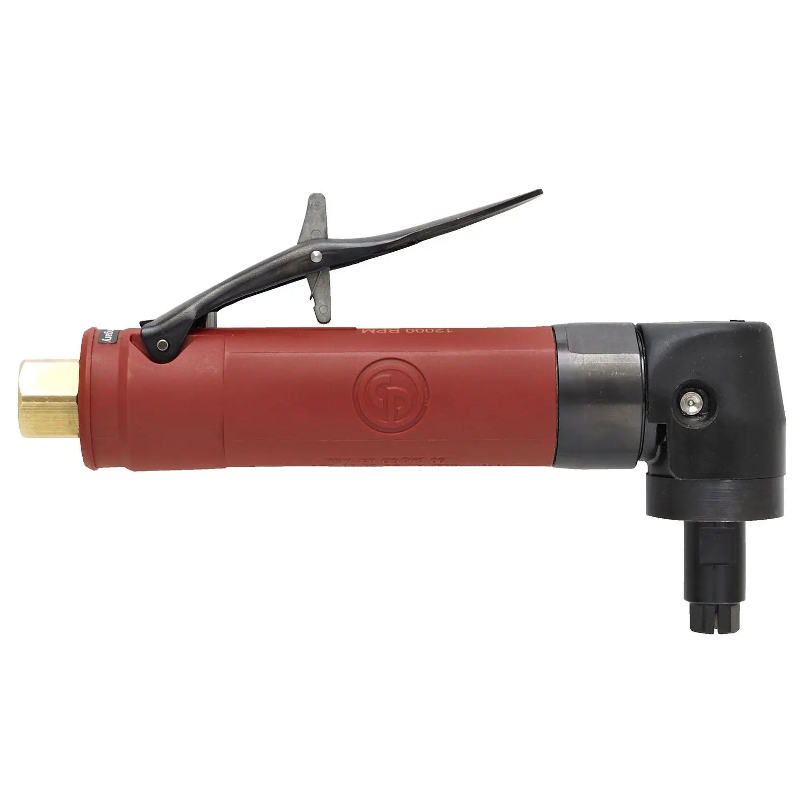 Chicago Pneumatic CP3019-12AC - 1/4 Inch (6 mm) Air Angle Die Grinder, 0.5 HP / 370 W - 12000 RPM 6151604070 Chicago Pneumatic