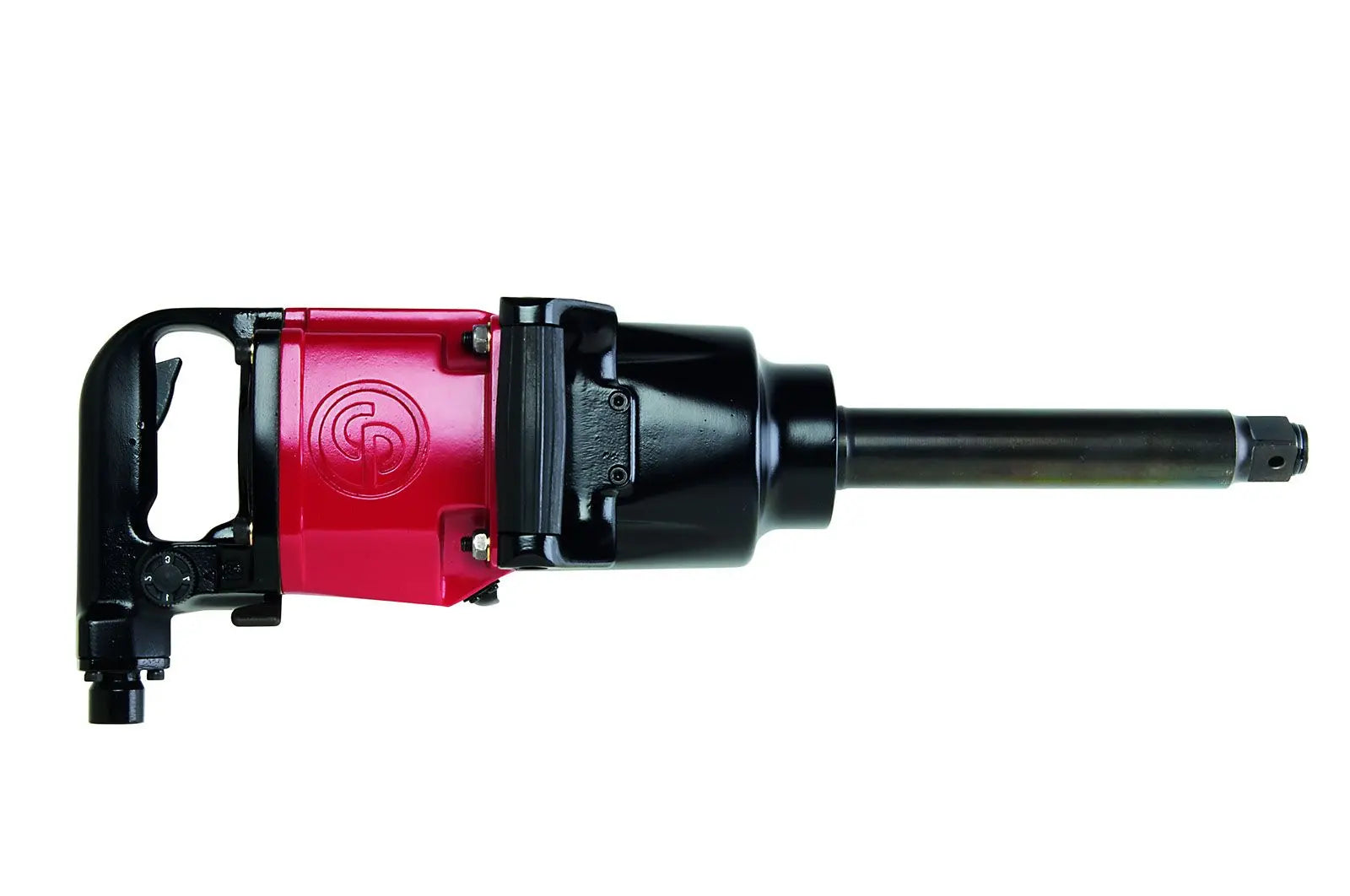 Chicago Pneumatic CP6060-P15H - 3/4 Inch Air Impact Wrench, Pistol Handle, Max Torque Reverse Output 1100 ft. lbf / 1490 Nm, 4000 RPM, 2-Jaws 6151590090 Chicago Pneumatic