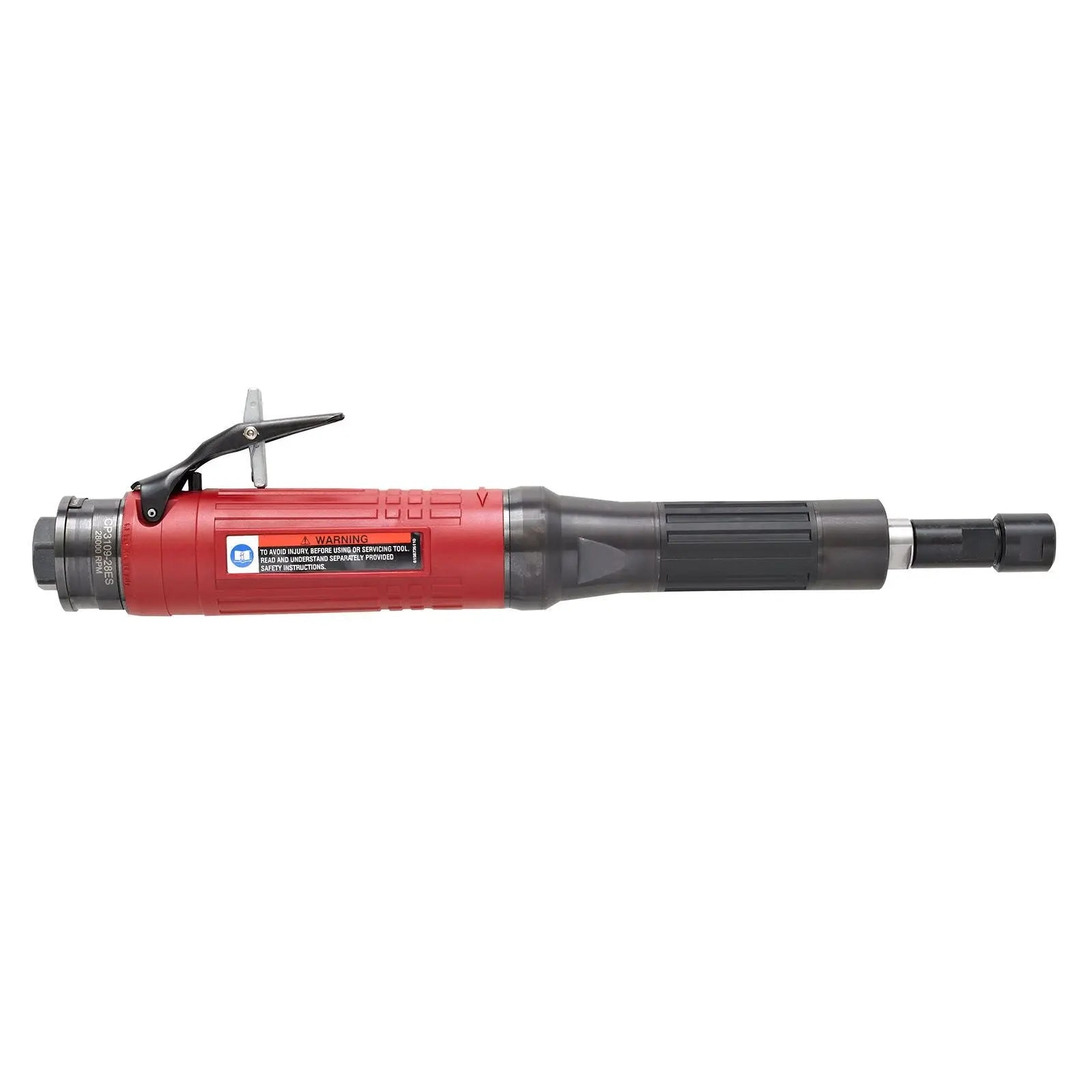 Chicago Pneumatic CP3109-19ES - 1/4 Inch (6 mm) Air Straight Die Grinder, Extended One-piece Body, 0.8 HP / 600 W - 19000 RPM 6151602080 Chicago Pneumatic