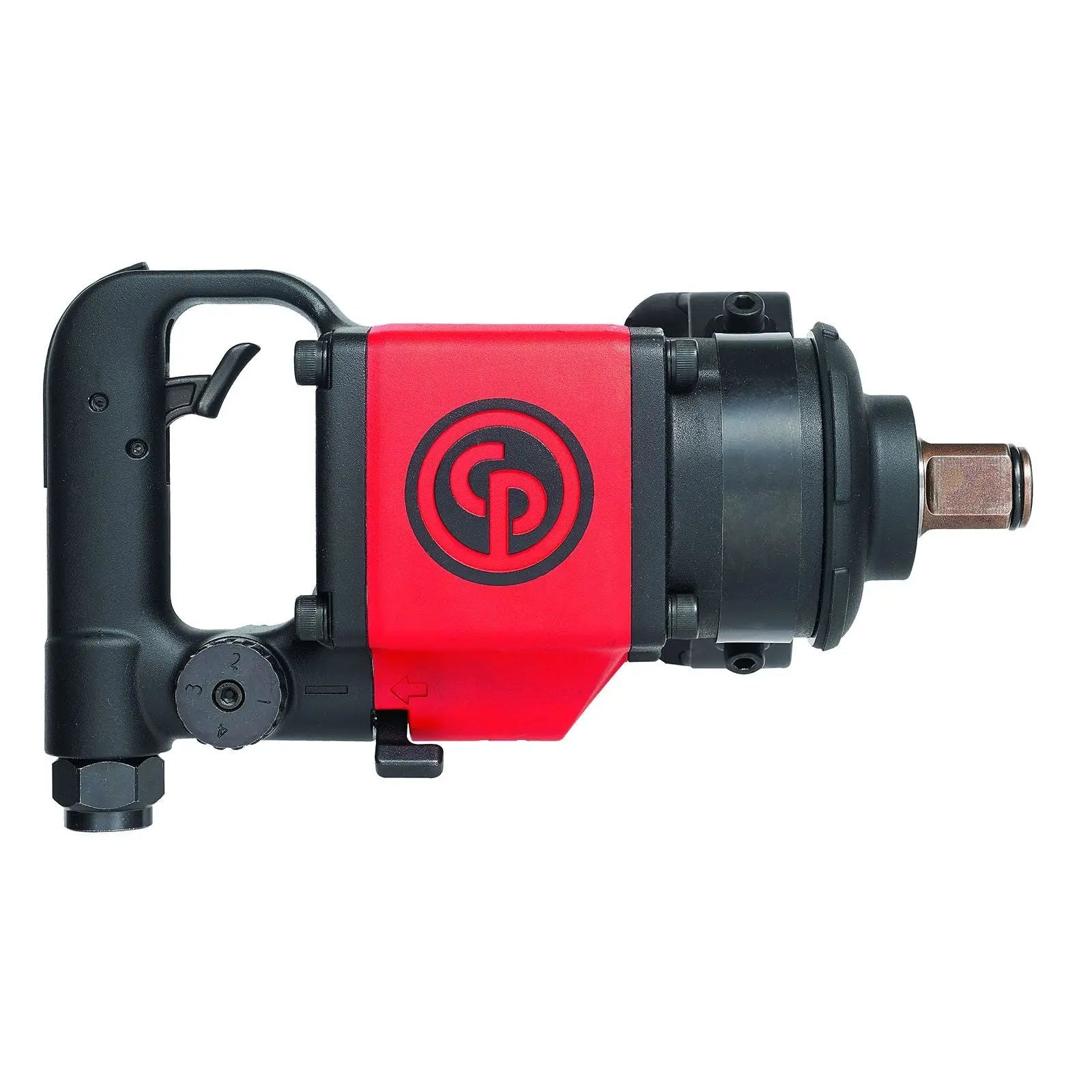 Chicago Pneumatic CP6728-P05R - 3/8 Inch Air Impact Wrench, Pistol Handle, Suspension Option, Max Torque Reverse Output 350 ft. lbf / 475 Nm, 11500 RPM, Twin Hammer 6151590550 Chicago Pneumatic