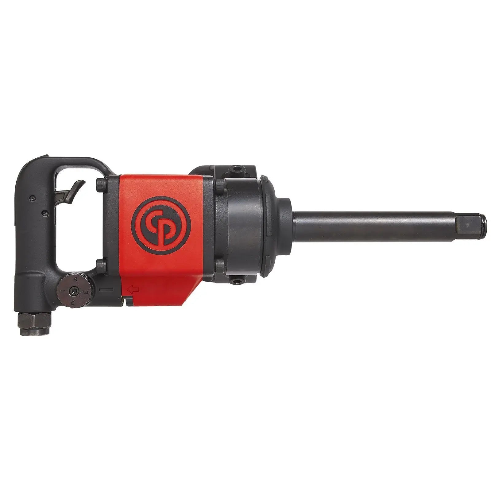Chicago Pneumatic CP6738-P05R - 1/2 Inch Air Impact Wrench, Pistol Handle, Suspension Option, Max Torque Reverse Output 350 ft. lbf / 475 Nm, 11500 RPM, Twin Hammer 6151590560 Chicago Pneumatic