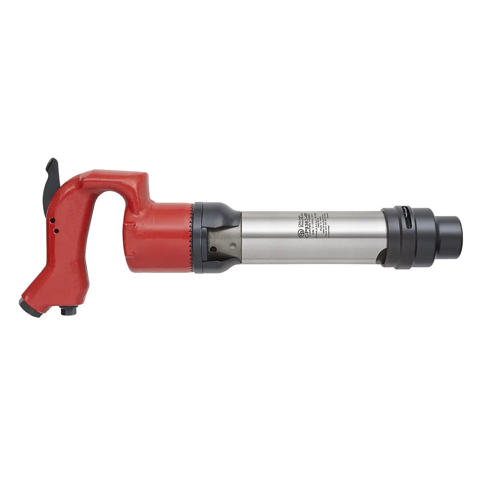 Chicago Pneumatic CP9363-4H - 0.580 Inch (14.2 mm) Air Chipping Hammer, Hex Shank, Stroke 4.02 in / 102 mm, Bore Diameter 1.14 in / 29 mm - 1600 Blow Per Minute 6151612100 Chicago Pneumatic