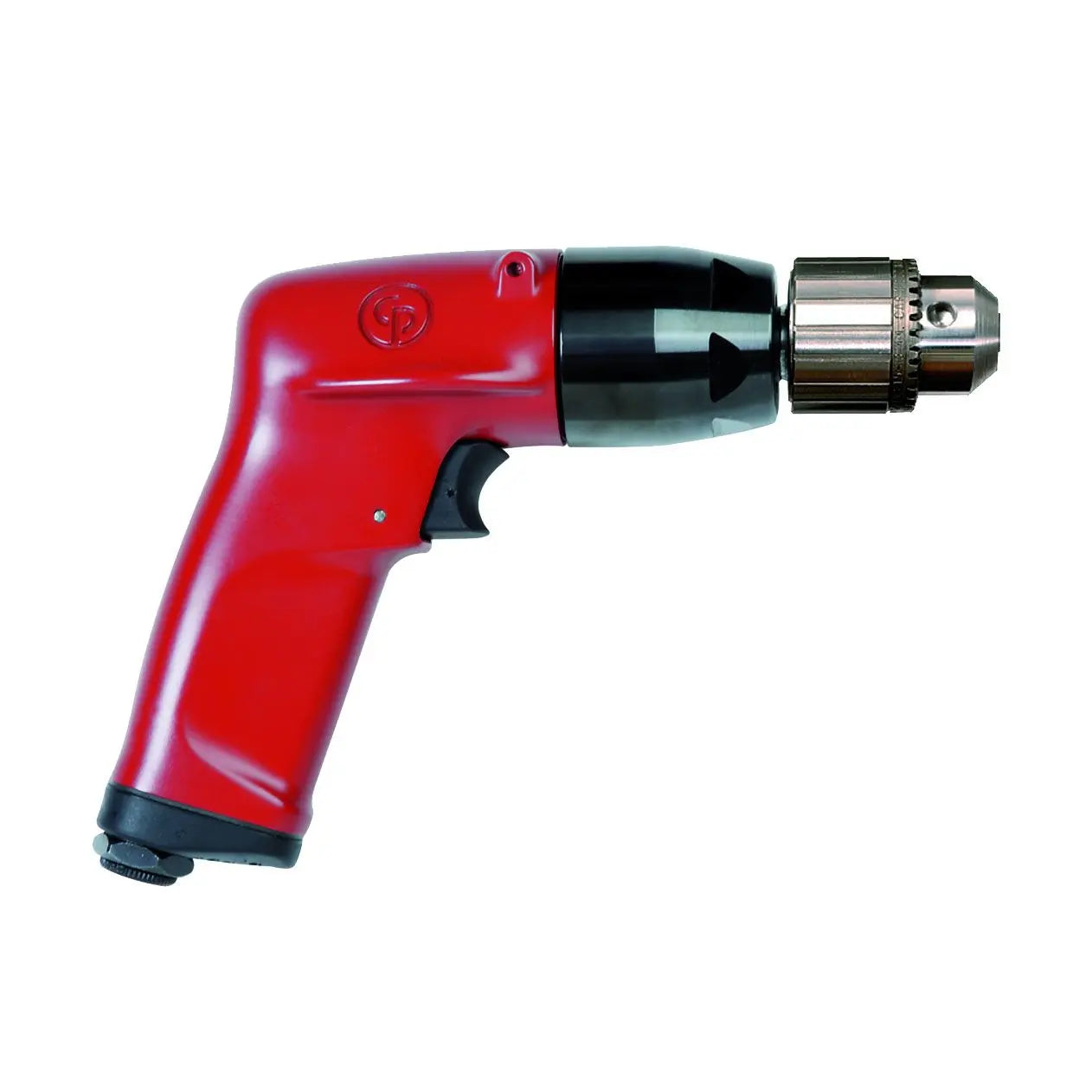 Chicago Pneumatic CP1117P26 - 3/8 Inch (10 mm) Air Drill, Keyed Chuck, Pistol Handle, 1.01 HP / 750 W, Stall Torque 4.6 ft. lbf / 6.3 Nm - 2600 RPM 6151580130 Chicago Pneumatic