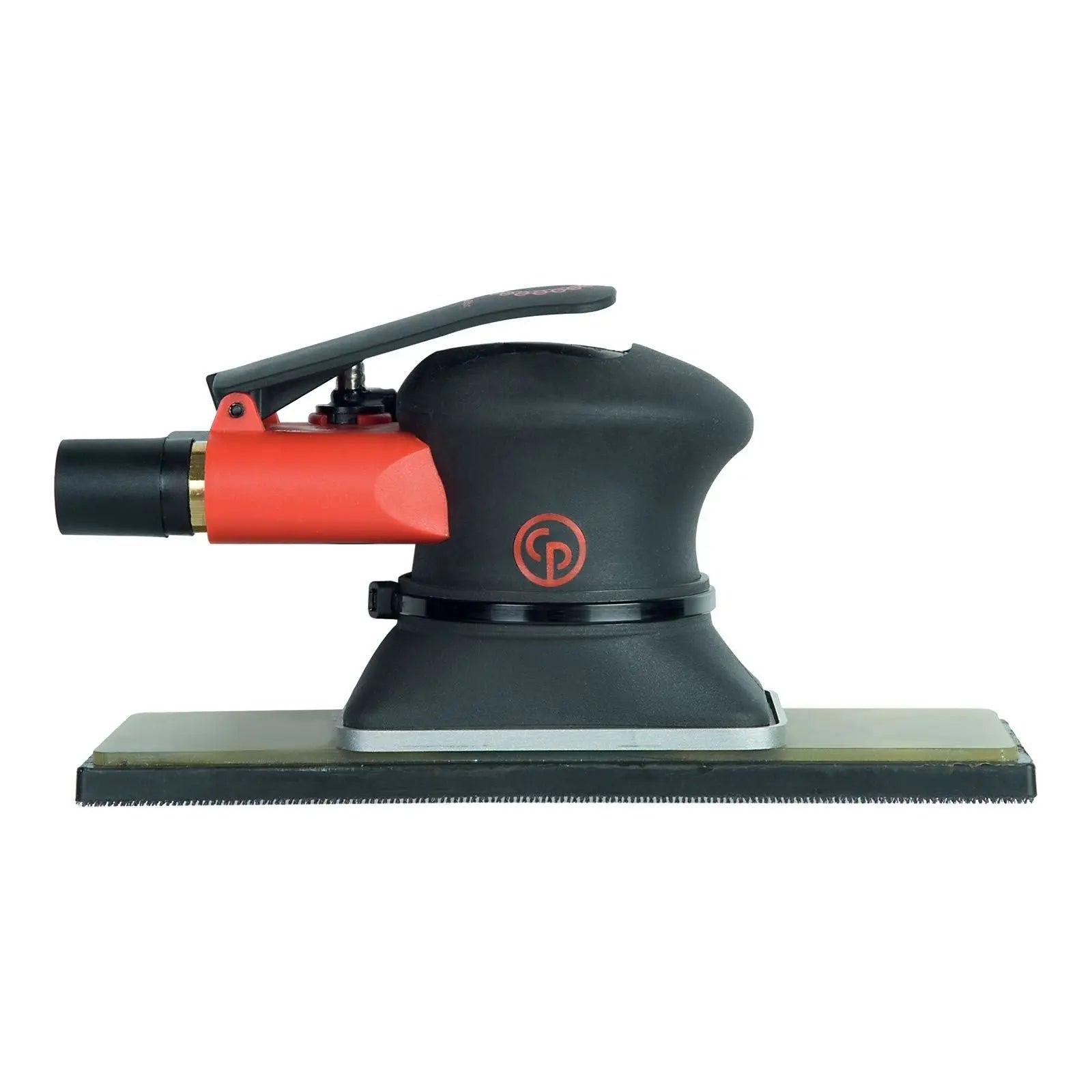 Chicago Pneumatic CP7264E - 2-3/4 x 7-3/4 Inch (70 x 198 mm) Rectangle Pad Air Jitterbug Sander, Non-Vacuum, Hook and Loop, 0.28 HP / 210 W - 10000 RPM 8941072640 Chicago Pneumatic