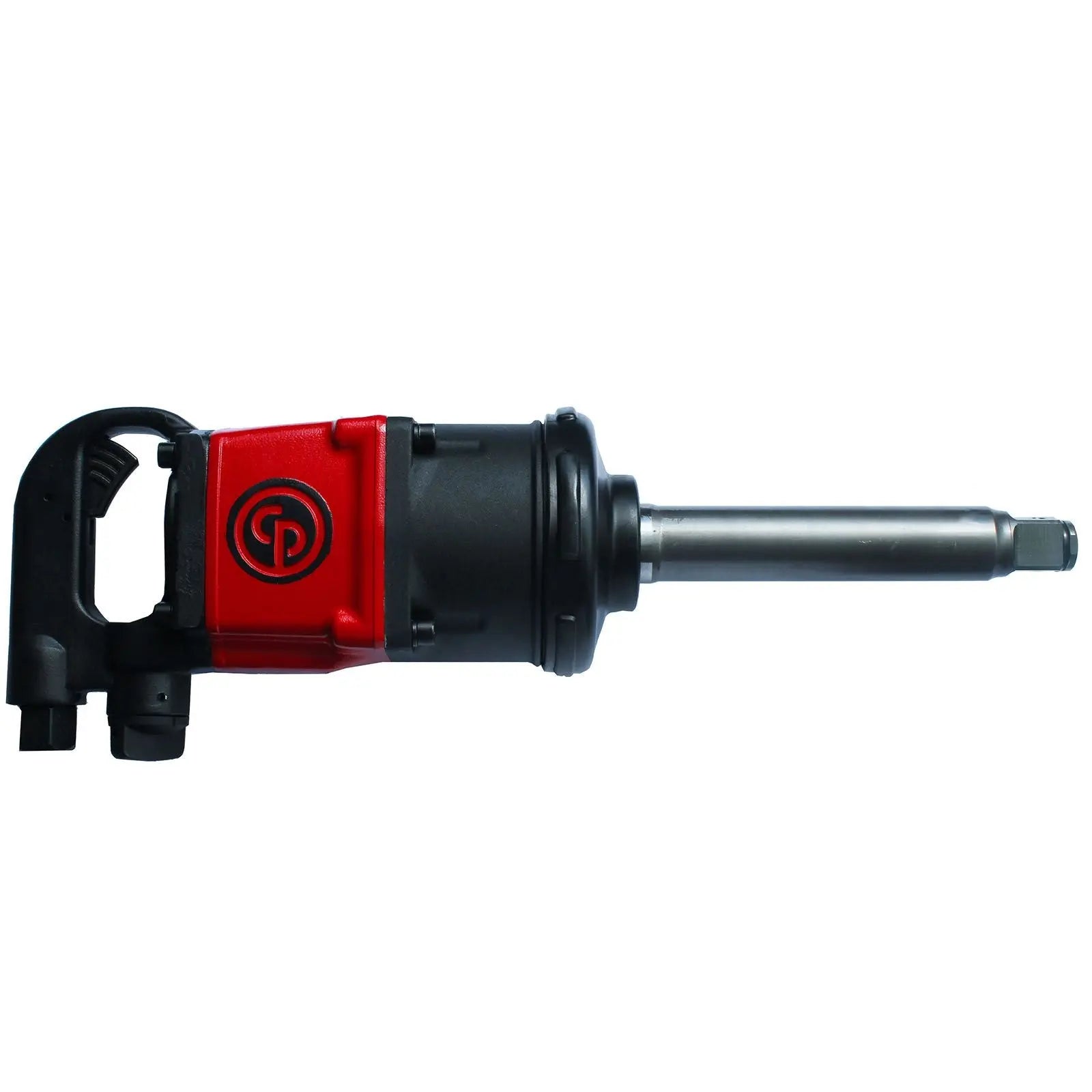 Chicago Pneumatic CP7776-6 - 1 Inch Air Impact Wrench with 6 Inch Extended Anvil, Pistol with Side Handle, Max Torque Reverse Output 1770 ft. lbf / 2400 Nm, 5000 RPM, Pinless Rocking Dog 8941077766 Chicago Pneumatic