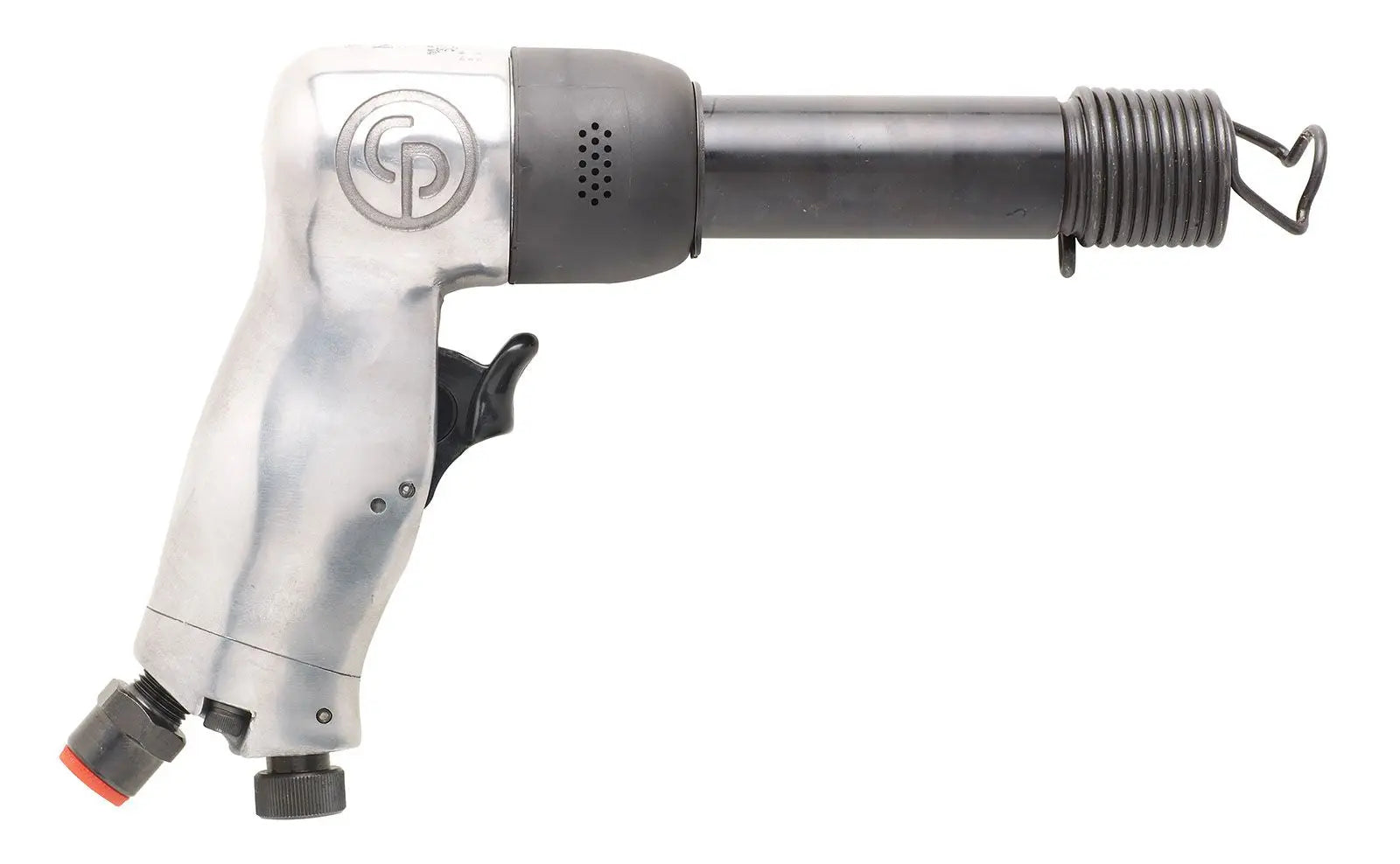 Chicago Pneumatic CP714 - 0.401 Inch (10.2mm) Air Hammer, Round Shank, Pistol Handel, Stroke 3.15 in / 80 mm, Bore Diameter 0.55 in / 14 mm - 2000 Blow Per Minute T012735 Chicago Pneumatic