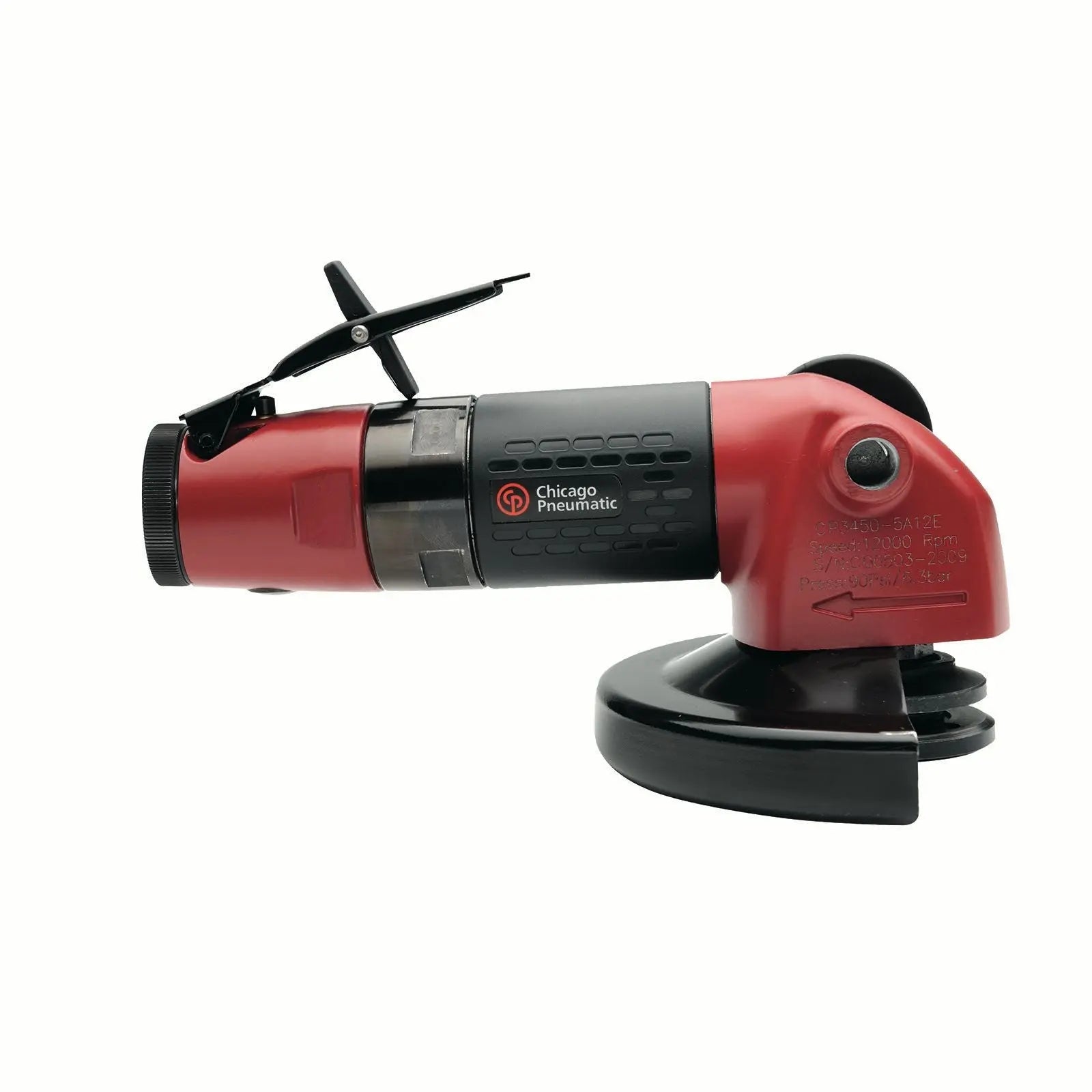 Chicago Pneumatic CP3450-12AB5 - 5 Inch (125 mm) Air Angle Grinder, 1.09 HP / 810 W - 12000 RPM 6151604050 Chicago Pneumatic