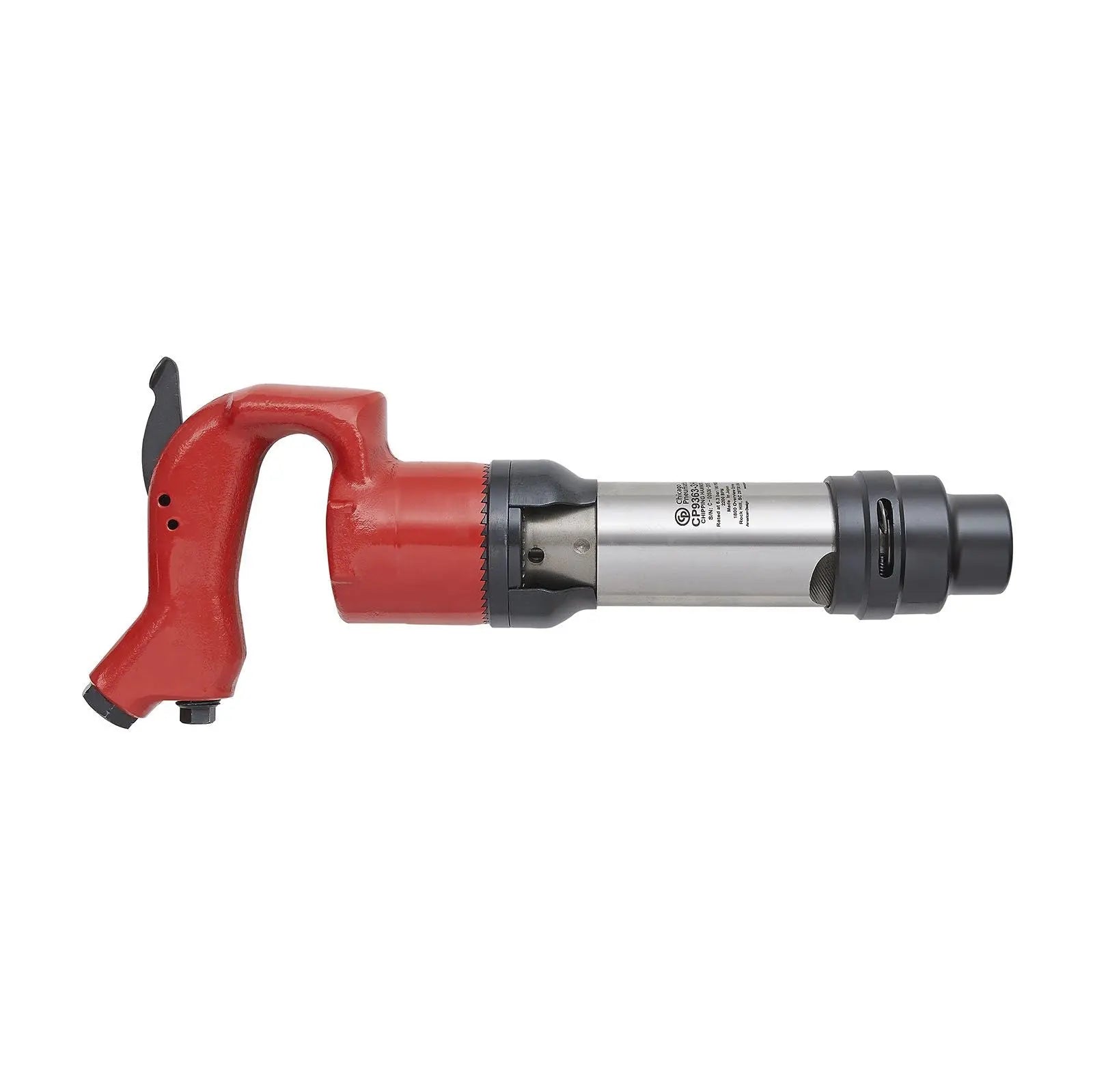 Chicago Pneumatic CP9363-3R - 0.680 Inch (17.2 mm) Air Chipping Hammer, Round Shank, Stroke 2.52 in / 64 mm, Bore Diameter 1.14 in / 29 mm - 1750 Blow Per Minute 6151612070 Chicago Pneumatic