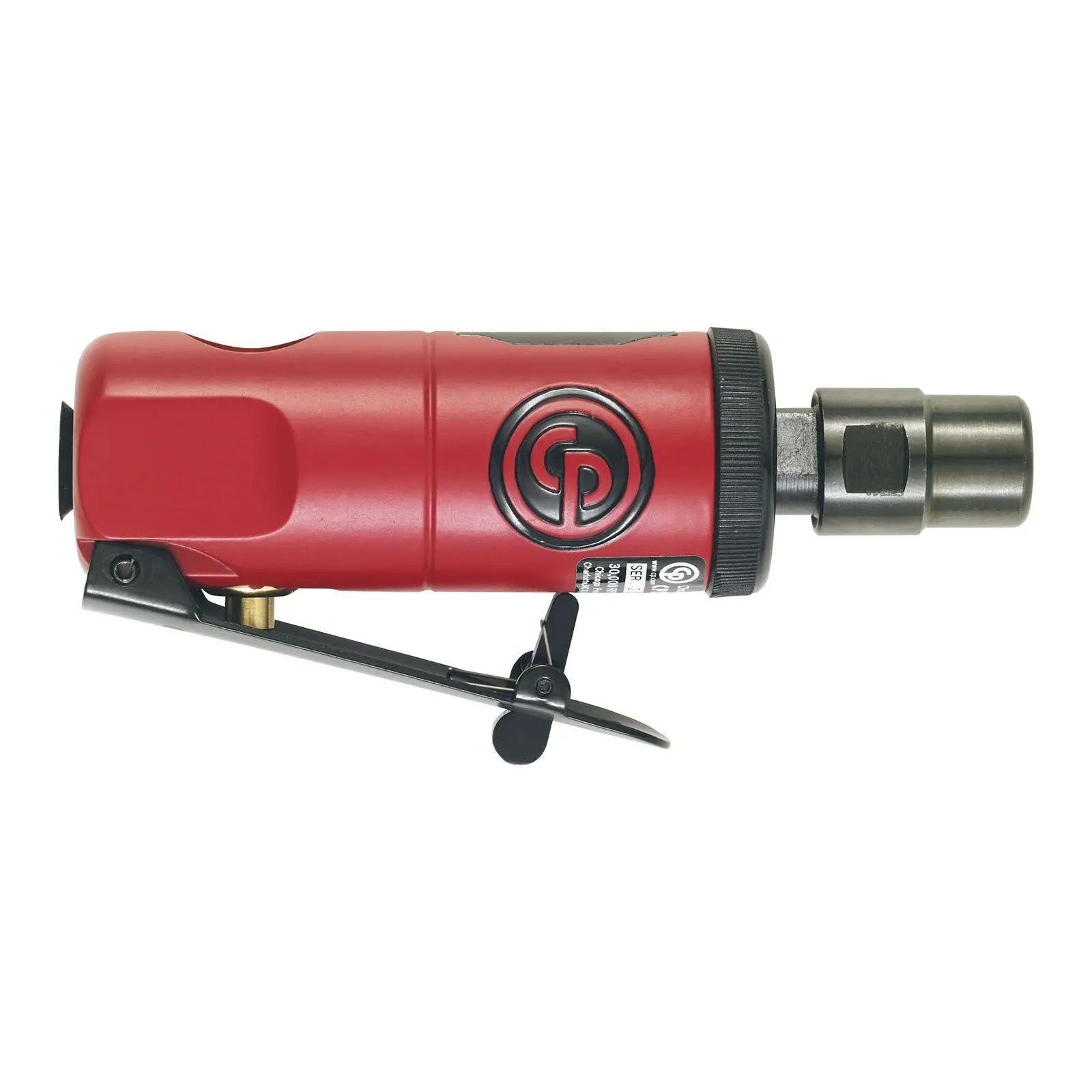 Chicago Pneumatic CP876 - 1/4 Inch (6 mm) Air Straight Die Grinder, 0.3 HP / 220 W - 30000 RPM T023996 Chicago Pneumatic