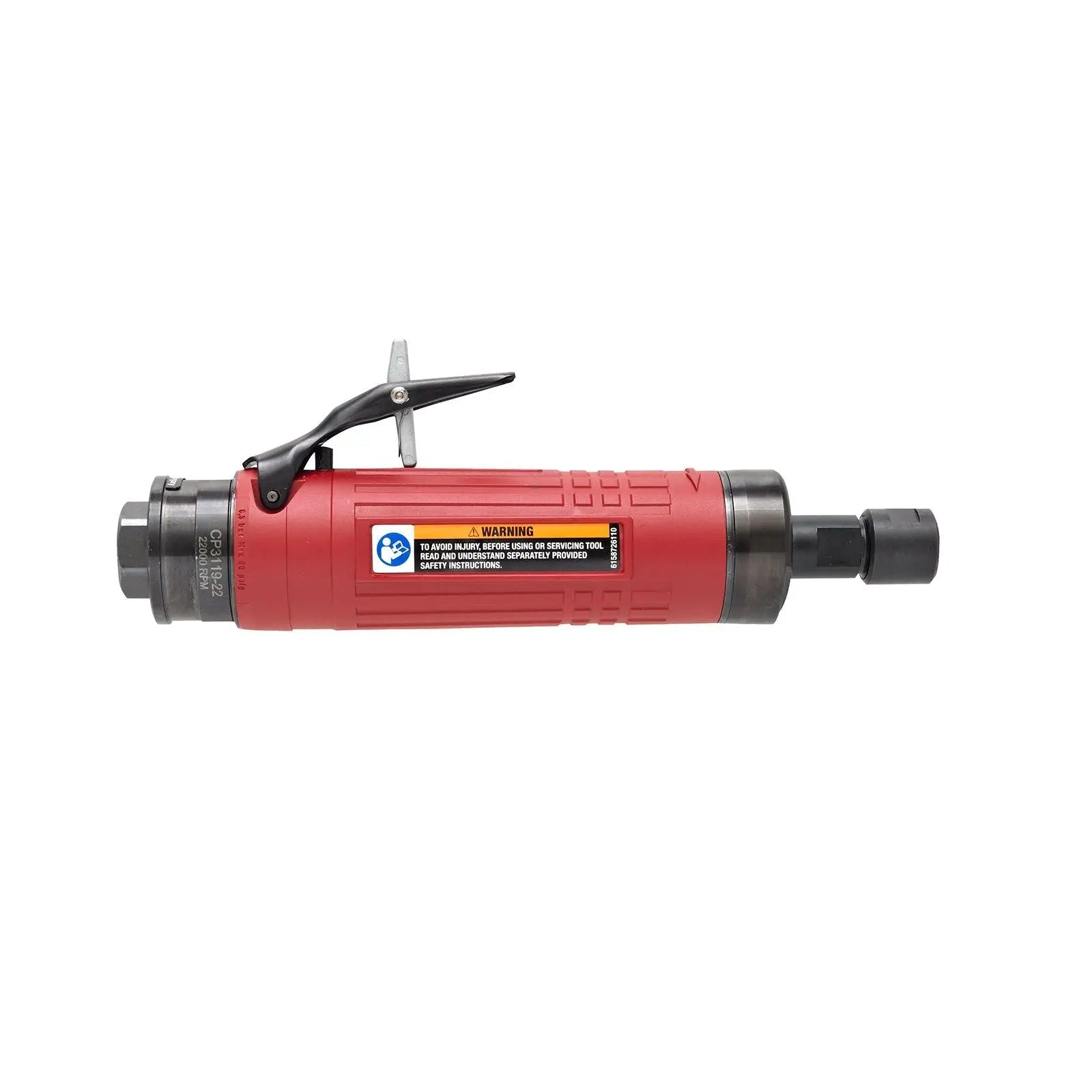Chicago Pneumatic CP3119-18 - 1/4 Inch (6 mm) Air Straight Die Grinder, 1.21 HP / 900 W - 18000 RPM 6151600070 Chicago Pneumatic