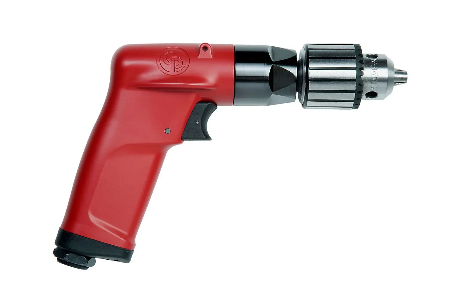 Chicago Pneumatic CP1014P33 - 1/4 Inch (6 mm) Air Drill, Keyed Chuck, Pistol Handle, 0.5 HP / 370 W, Stall Torque 2.6 ft. lbf / 3.5 Nm - 3300 RPM 6151580030 Chicago Pneumatic