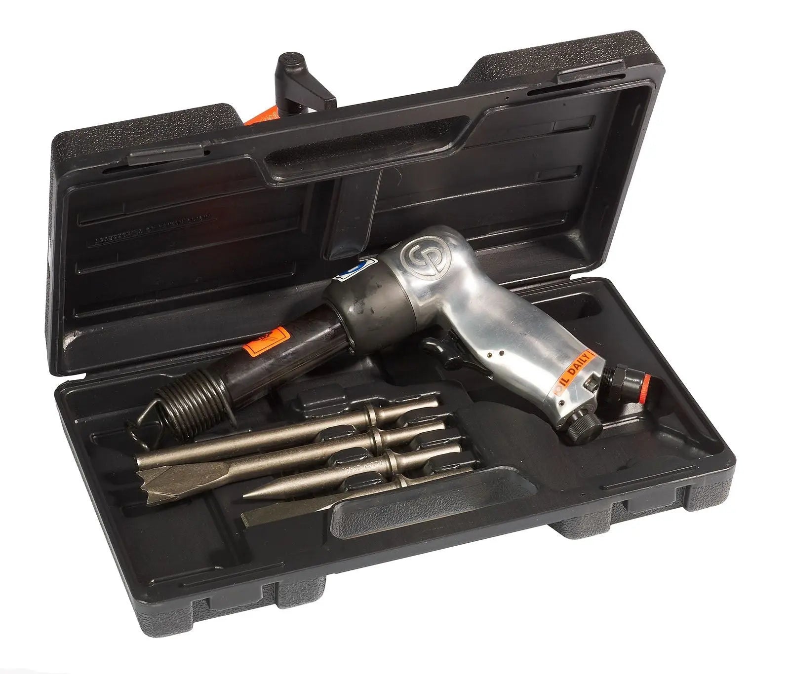 Chicago Pneumatic CP714 Kit - 0.401 Inch (10.2mm) Air Hammer, Round Shank, Stroke 3.15 in / 80 mm, Bore Diameter 0.55 in / 14 mm - 2000 Blow Per Minute T025364 Chicago Pneumatic