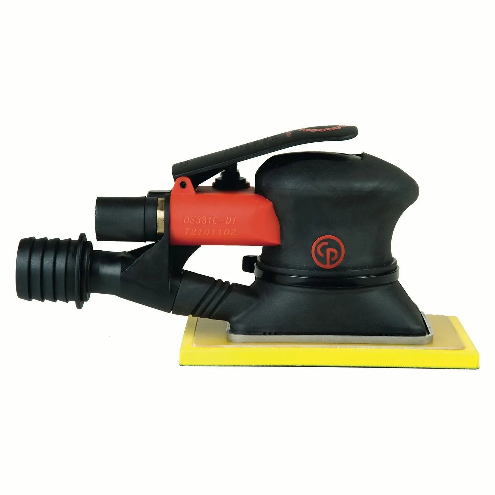 Chicago Pneumatic CP7266CVE - 3-1/4 x 5 Inch (80 x 130 mm) Rectangle Pad Air Jitterbug Sander, Central Vacuum, Hook and Loop, 4 Pad Holes, 0.28 HP / 210 W - 10000 RPM 8941172660 Chicago Pneumatic