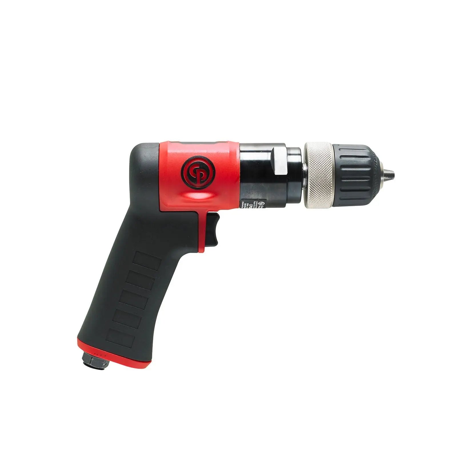 Chicago Pneumatic CP9287C - 3/8 Inch (10 mm) Air Drill, Keyless Chuck, Pistol Handle, 0.62 HP / 460 W, Stall Torque 4.1 ft. lbf / 5.5 Nm - 3000 RPM 8941092870 Chicago Pneumatic
