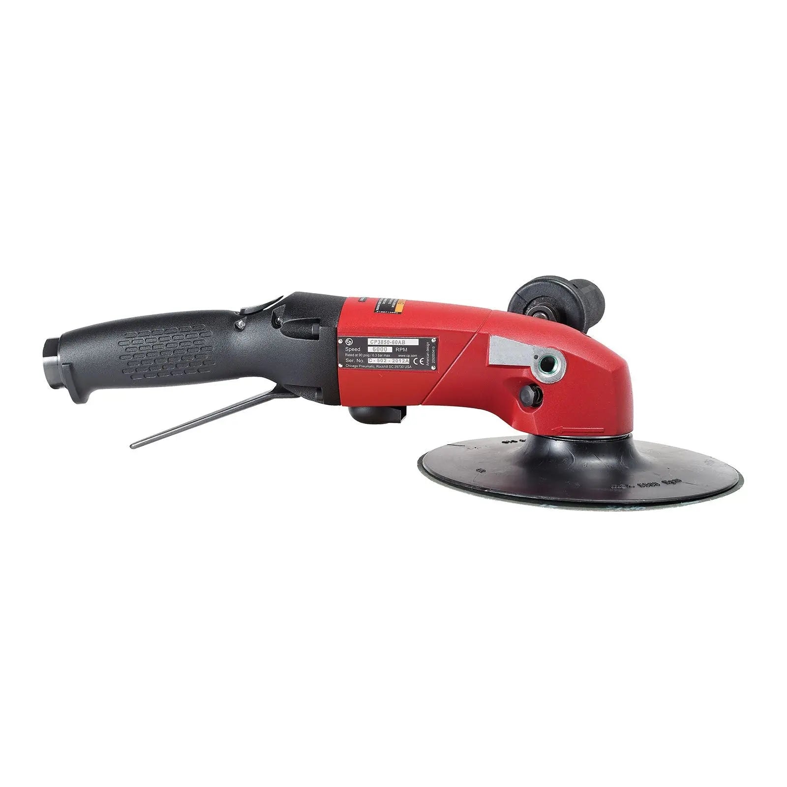 Chicago Pneumatic CP3850-77AB - 7 Inch (180 mm) Air Angle Rotary Sander, 2.82 HP / 2100 W - 7700 RPM 6151704990 Chicago Pneumatic