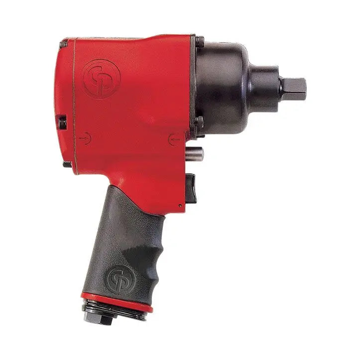 Chicago Pneumatic CP734H Kit Metric - 1/2 Inch Air Impact Wrench, Pistol Handle, Max Torque Reverse Output 425 ft. lbf / 576 Nm, 8400 RPM, Pin Clutch T025164 Chicago Pneumatic