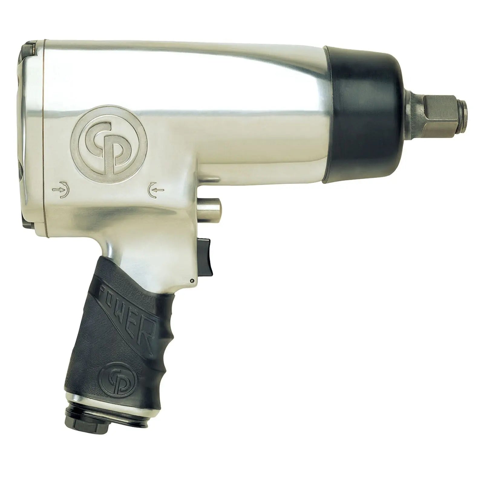 Chicago Pneumatic CP797-6 - 1 Inch Air Impact Wrench with 6 Inch Extended Anvil, D-Handle with Side Handle, Max Torque Reverse Output 1400 ft. lbf / 1890 Nm, 4200 RPM, Double Rocking Dog T013901 Chicago Pneumatic