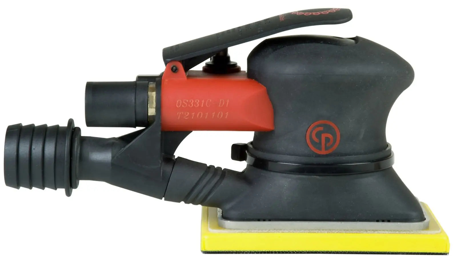 Chicago Pneumatic CP7263CVE - 3 x 4-1/4 Inch (74 x 109 mm) Rectangle Pad Air Jitterbug Sander, Central Vacuum, Hook and Loop, 4 Pad Holes, 0.28 HP / 210 W - 10000 RPM 8941172650 Chicago Pneumatic