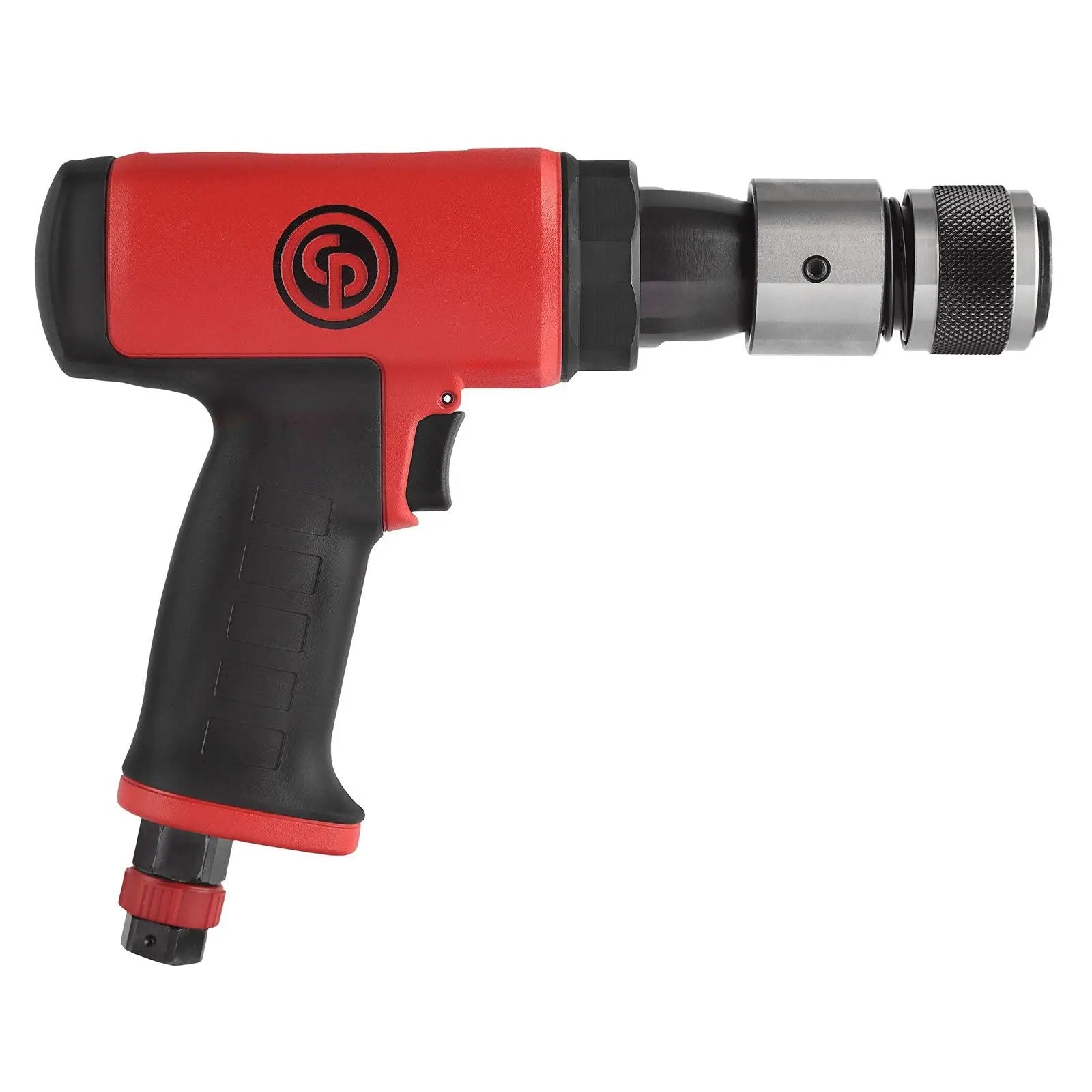 Chicago Pneumatic CP7160 - 0.401 Inch (10.2mm) Air Short Hammer, Round Shank, Low Vibration, Stroke 2.64 in / 67 mm, Bore Diameter 0.75 in / 19 mm - 3500 Blow Per Minute 8941071600 Chicago Pneumatic