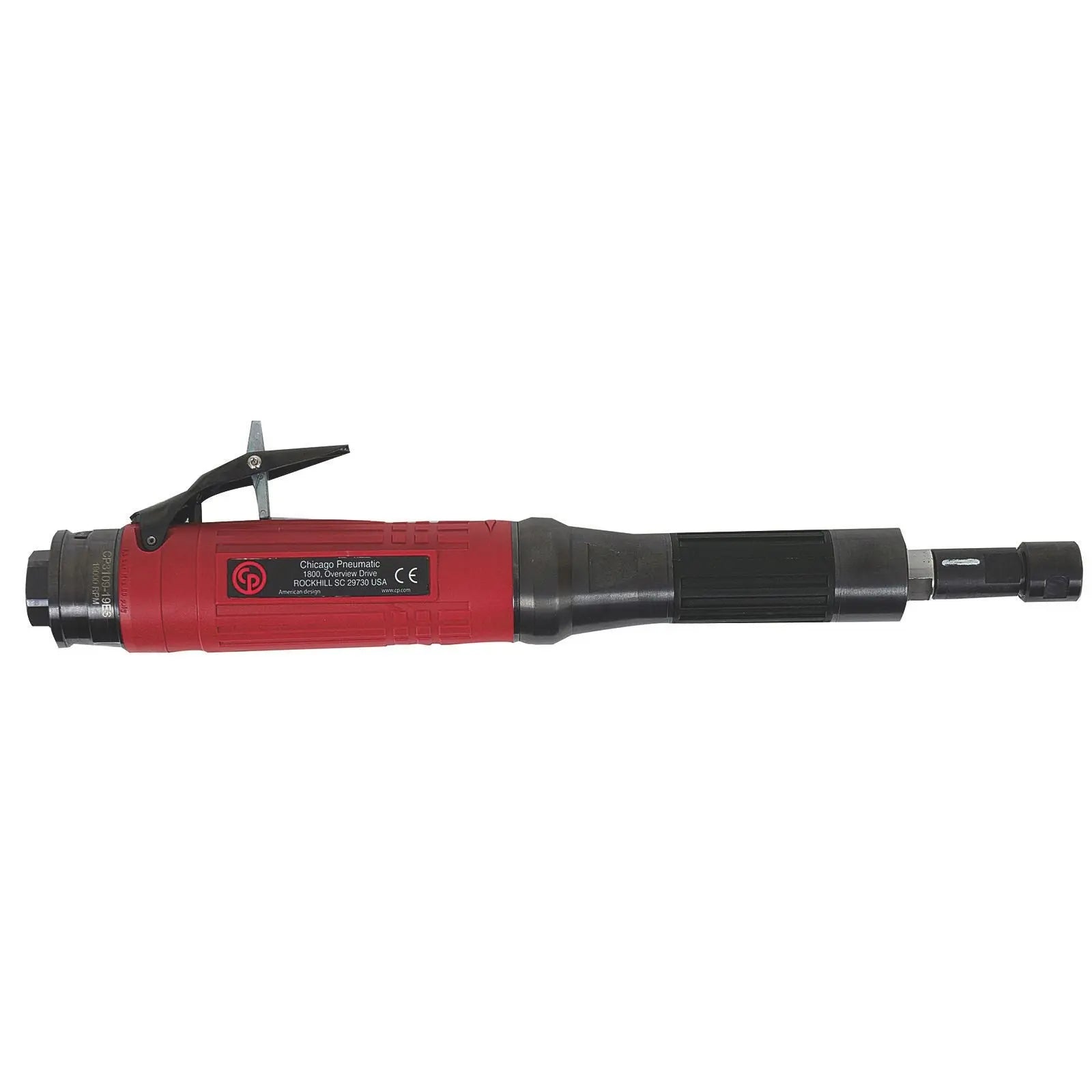 Chicago Pneumatic CP3119-18ES - 1/4 Inch (6 mm) Air Straight Die Grinder, Extended One-piece Body, 1.21 HP / 900 W - 18000 RPM 6151602130 Chicago Pneumatic